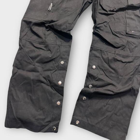 Dolls Kill Women's Black Dungarees-overall - Picture 3 of 5